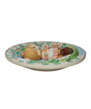 Precious Moments 186406, Love One Another- Sculpted Plate, Boy and Girl
