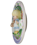 Precious Moments 186430, God Loveth a Cheerful Giver- Sculpted Plate