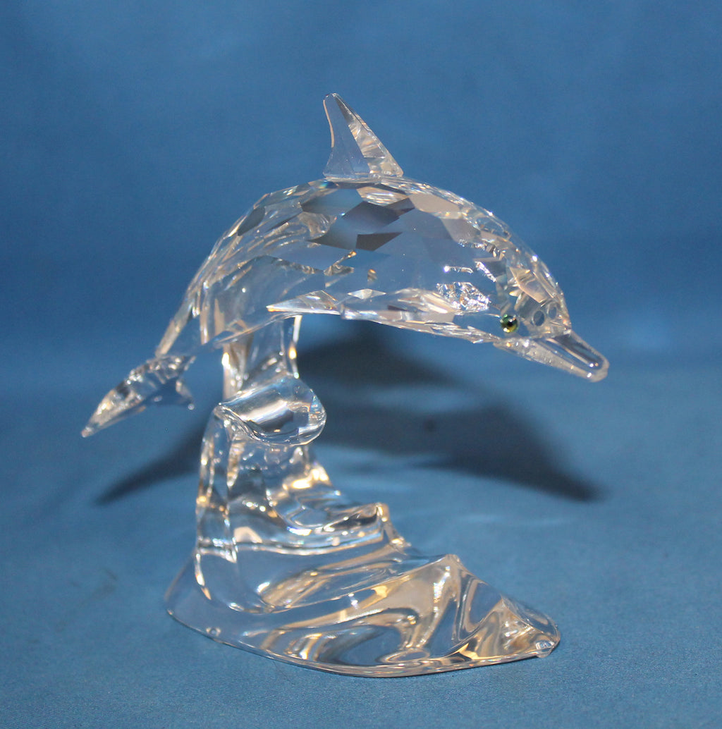Swarovski Crystal: 190365 Dolphin on a Wave