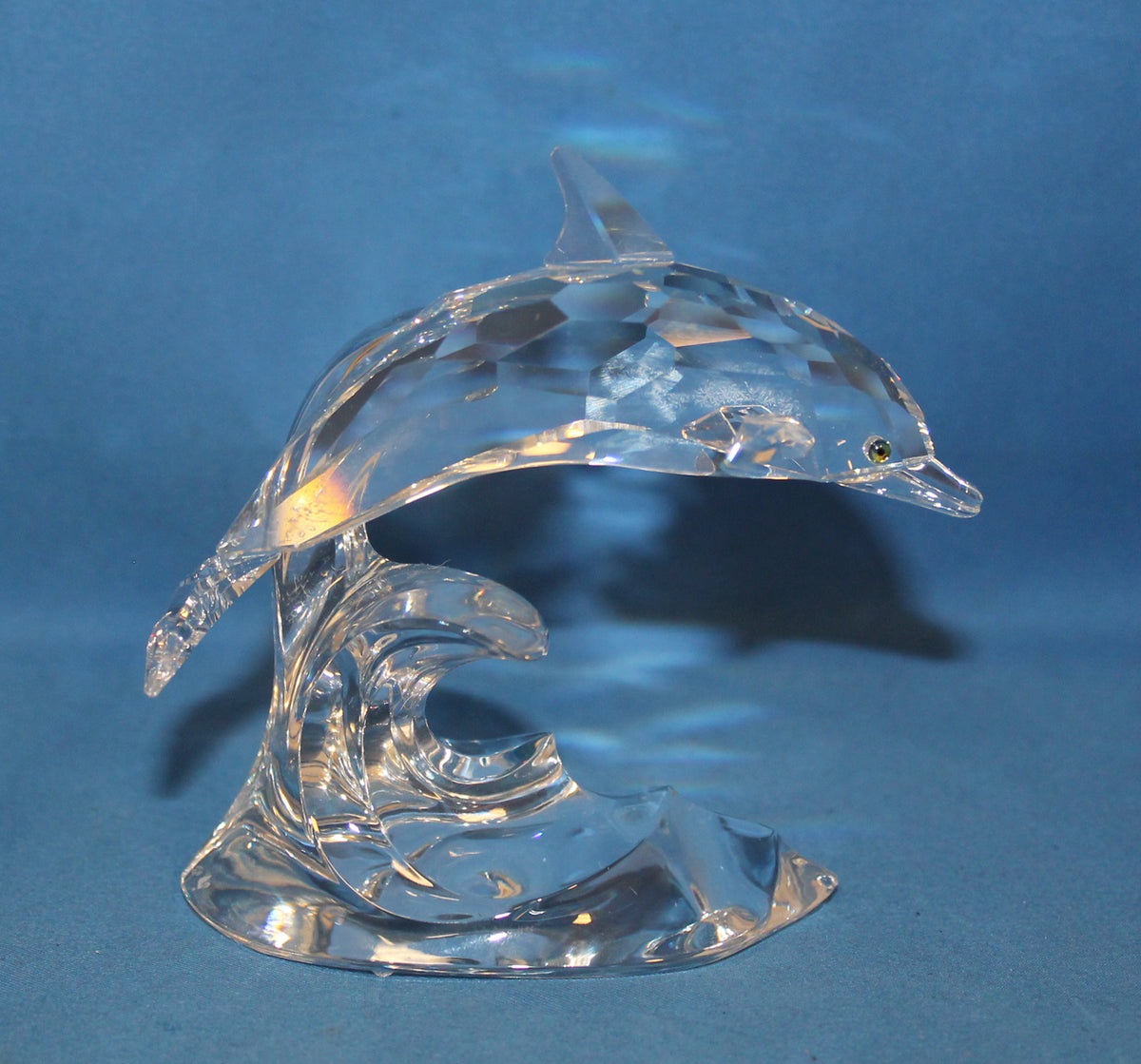 Swarovski Crystal: 190365 Dolphin on a Wave