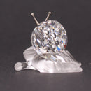 Swarovski Crystal: 196501 Snail on Vine Leaf