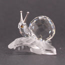 Swarovski Crystal: 196501 Snail on Vine Leaf