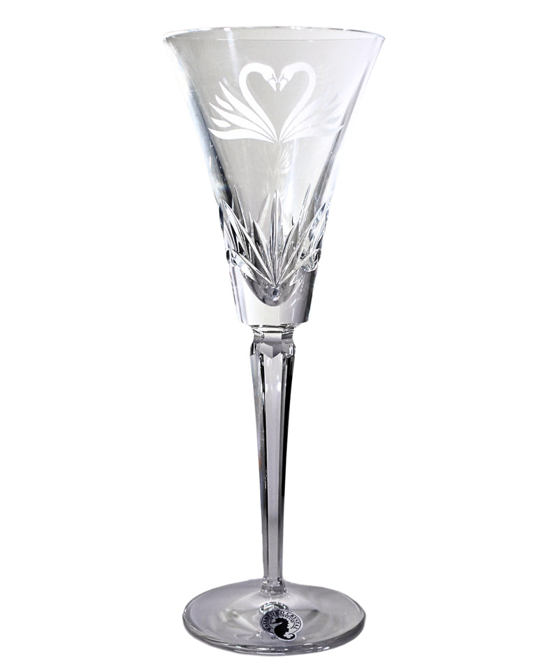 Waterford Crystal: Wedding Heirloom Fluted Champagne , 9.25" | Swan