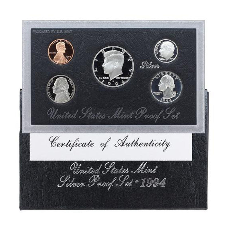 1994 Silver Proof Set (OGP) 5 coins