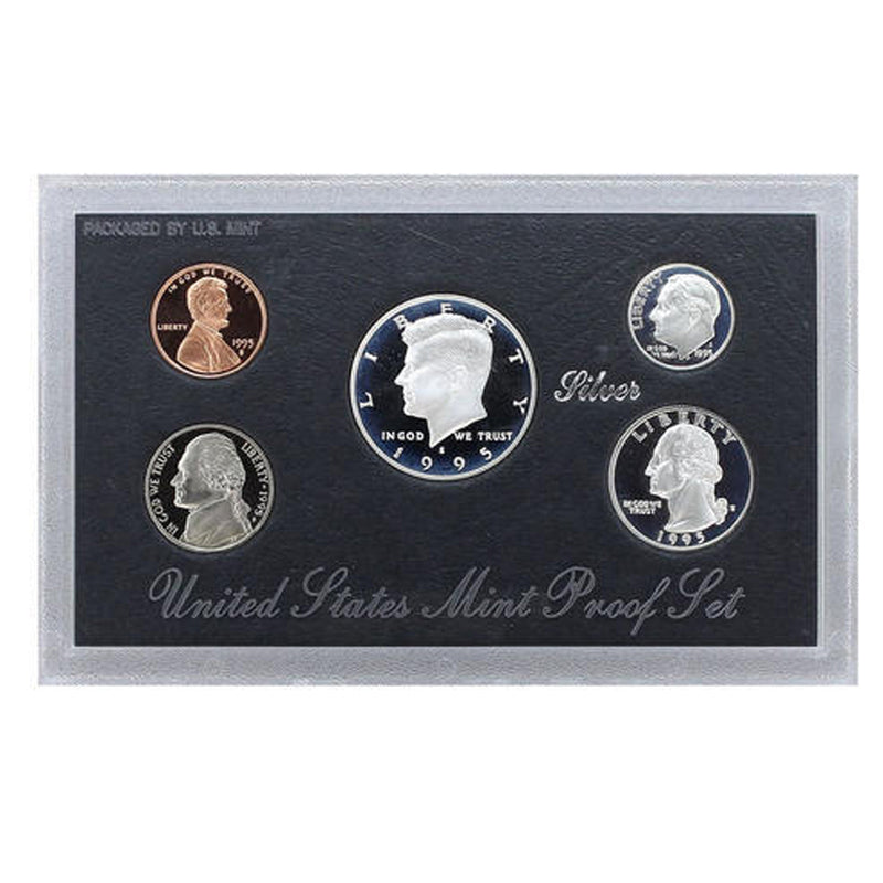 1995 Silver Proof Set (OGP) 5 coins