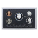 1995 Silver Proof set 10 Pack Kennedy Half dollar Washington - (OGP) 50 coins