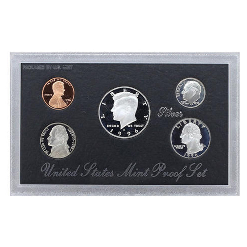 1996 Silver Proof Set (OGP) 5 coins