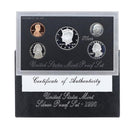 1996 Silver Proof set 10 Pack Kennedy Half dollar Washington - (OGP) 50 coins