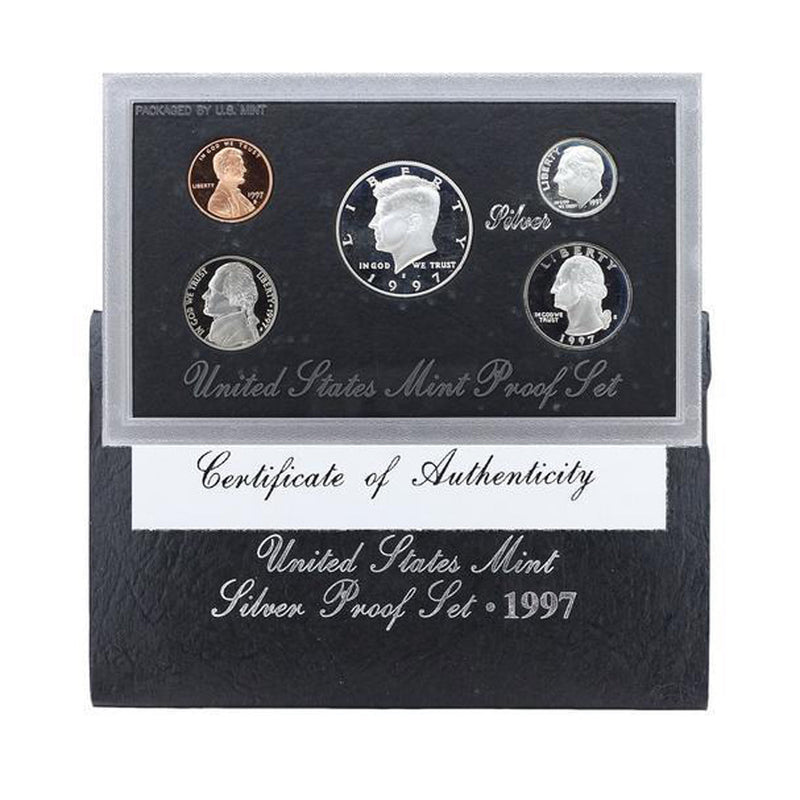 1997 Silver Proof Set (OGP) 5 coins