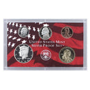 2000 Silver Proof set 10 Pack Kennedy, State quarters - (OGP) 100 coins