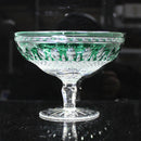 Waterford Crystal: Clarendon Emerald Green Round Compote, 6.25"