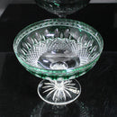 Waterford Crystal: Clarendon Emerald Green Round Compote, 6.25"