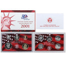 2001 Silver Proof Set (OGP) 10 coins