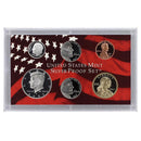 2005 Silver Proof set 10 Pack Kennedy, State quarters - (OGP) 110 coins