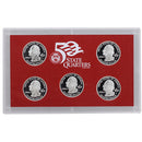 2006 Silver Proof set 10 Pack Kennedy, State quarters - (OGP) 100 coins