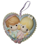 Precious Moments Ornament 200875, Friendship Heart- Two Girls