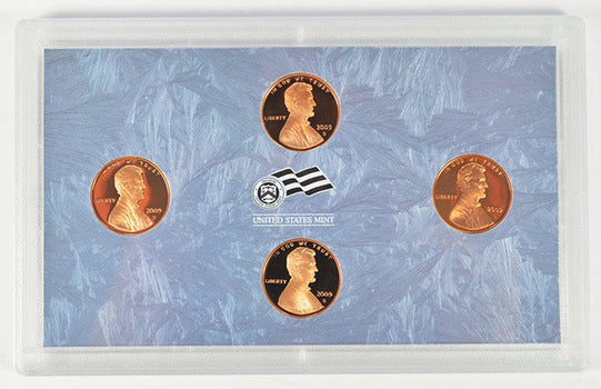 2009 Lincoln Bicentennial Cent Proof Set (OGP) 4 coins