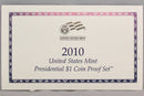 2010 Presidential Dollar Proof Set (OGP) 4 coins
