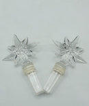 Waterford Crystal: Congratulations Stopper Pair, 4.38"