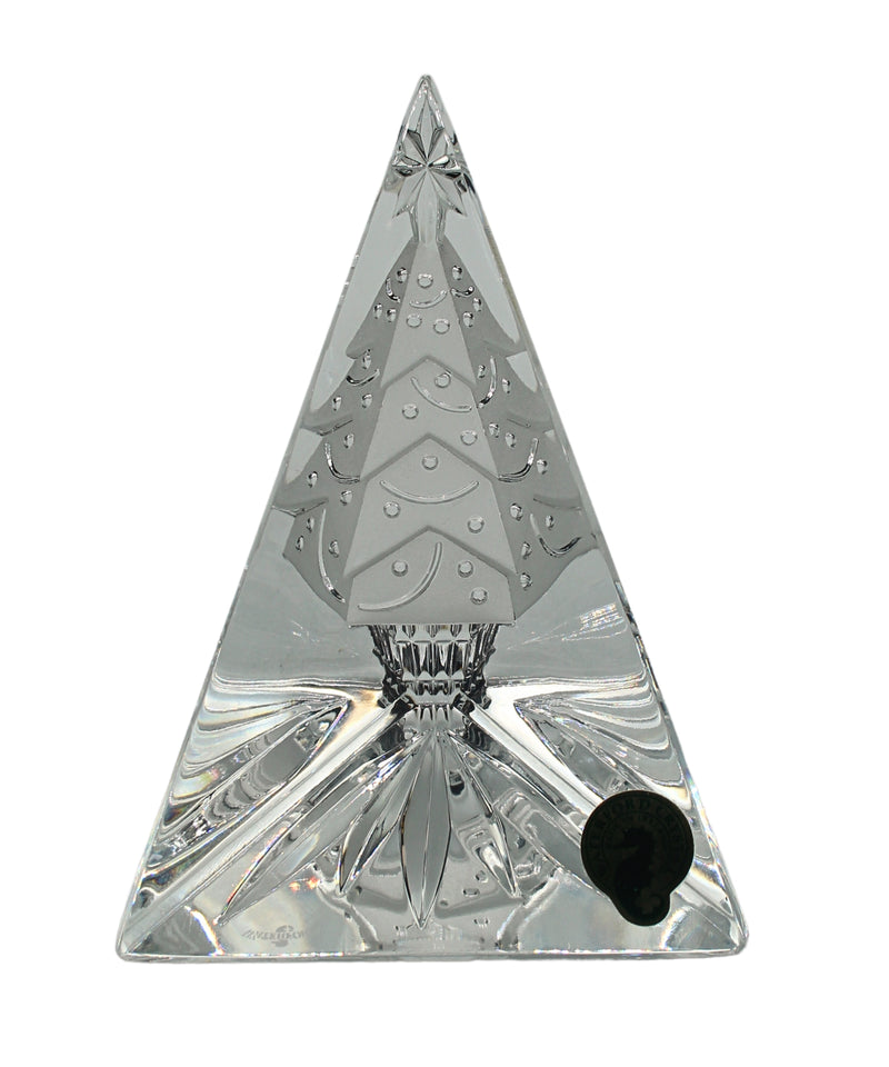 Waterford Crystal: Happy Holiday Tree Prism | 115034, 5.5"