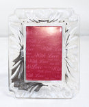 Waterford Crystal: With Love 2x3 Picture Frame, 4.75"