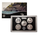 2018 America the Beautiful Quarter Proof Set 90% Silver (OGP) 5 coins