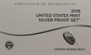 2018 Silver Proof Set (OGP) 10 coins