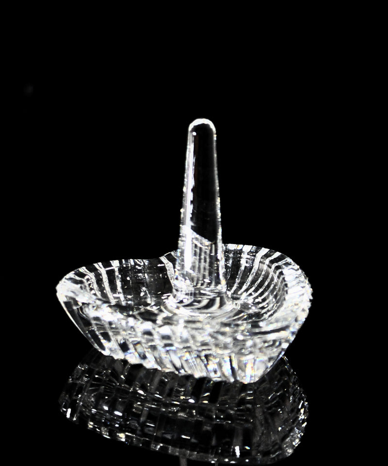 Waterford Crystal: Wedding Heirloom Ring Holder, 3"