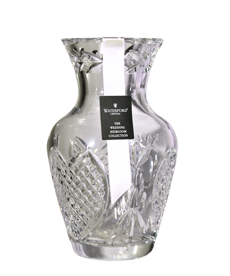 Waterford Crystal: Wedding Heirloom Flower Vase 7" | Wedding Heirloom