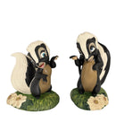 WDCC Figurine Flower, Miss Skunk - Knocked for a loop, Walking on Air,  Bambi - Please Read