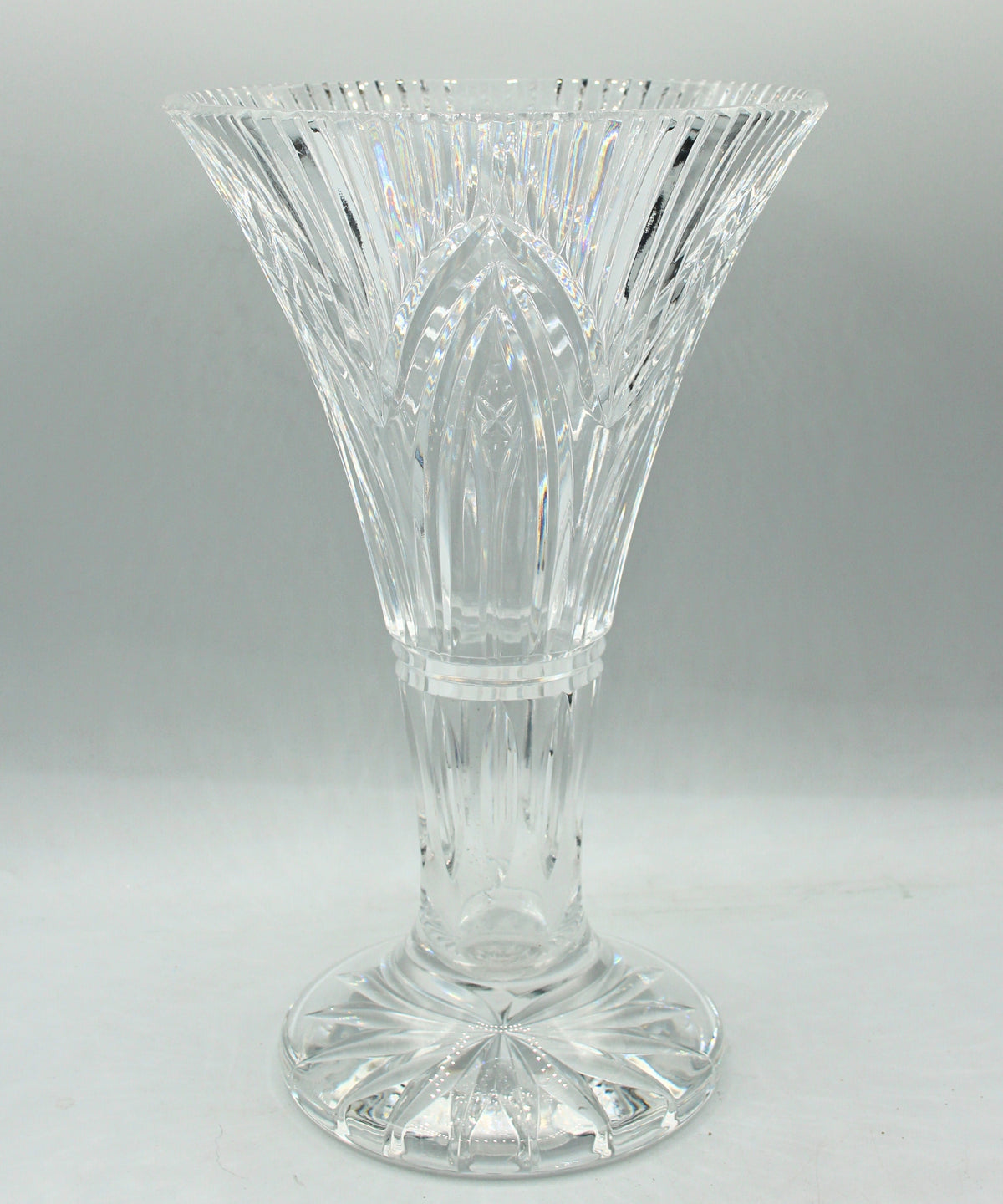 Waterford Crystal Vase Cashel Made In Ireland outlet 6.75” New No Box