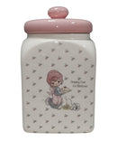 Precious Moments 210382, Dropping Over for Christmas Cookie Jar