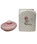 Precious Moments 210382, Dropping Over for Christmas Cookie Jar