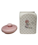 Precious Moments 210382, Dropping Over for Christmas Cookie Jar