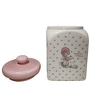 Precious Moments 210382, Dropping Over for Christmas Cookie Jar