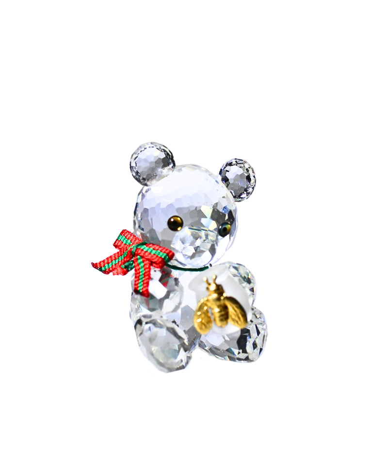 Swarovski Figrine: 213068 Kris Bear Holding Honey Pot