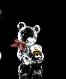 Swarovski Figrine: 213068 Kris Bear Holding Honey Pot