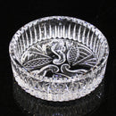 Waterford Crystal: Seahorse Wine Bottle Coaster, 4.8"