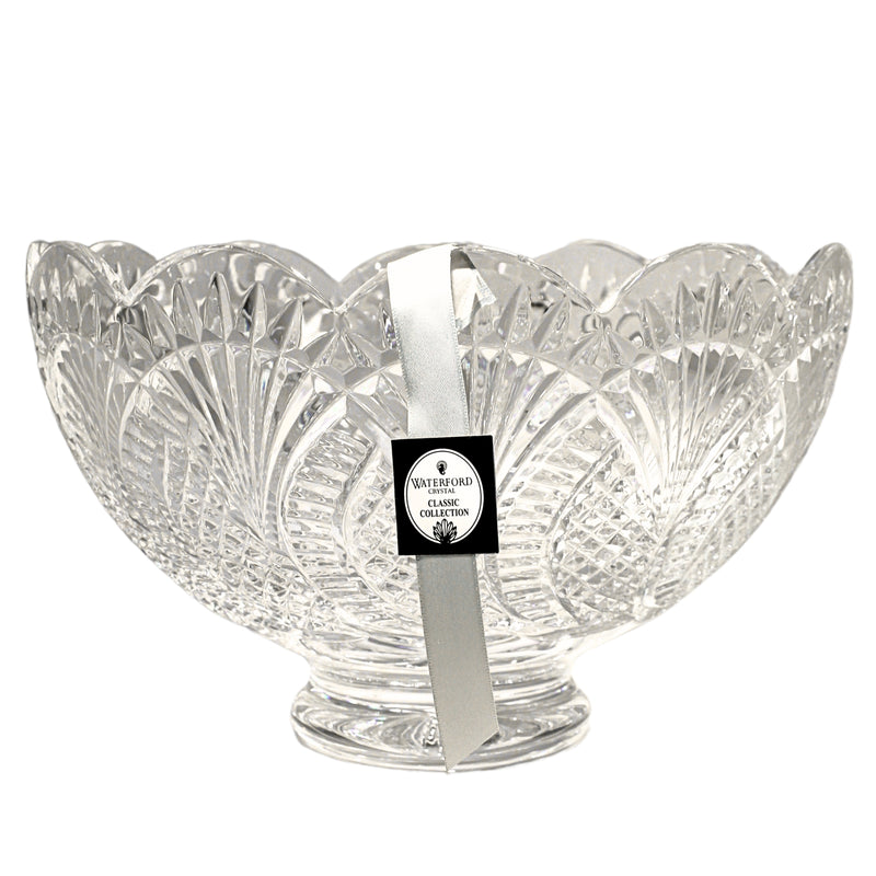 Waterford Crystal: Seahorse Round Bowl , 10"