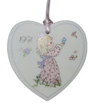 Precious Moments Ornament 233196, Sharing the Gift of Love- 1991