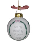 Precious Moments Ornament 234117, Tell Me the Story of Jesus- 1991