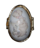 Precious Moments Trinket Box 235334, A Reflection of His Love Hinged Egg Box