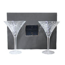Waterford Crystal: Desmond Martini Glasses, 7.75" - Boxed Set of 2