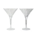 Waterford Crystal: Desmond Martini Glasses, 7.75" - Boxed Set of 2