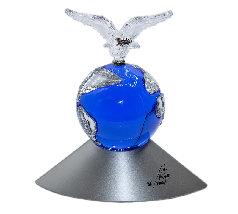 Swarovski Figurine: 238985 Crystal Planet | Millennium Edition | SCS