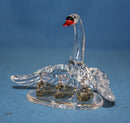 Swarovski Figurine: 243373 Swan Family