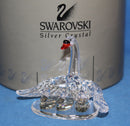 Swarovski Figurine: 243373 Swan Family
