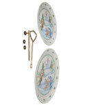 Precious Moments 245453, A Winter Wonderland Double-Tiered Cookie Plate