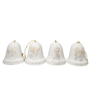 Precious Moments Bell 25143/X, Angel Christmas Hanging Bell Set