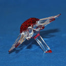 Swarovski Crystal: 252371 Red Marguerite - Daisy